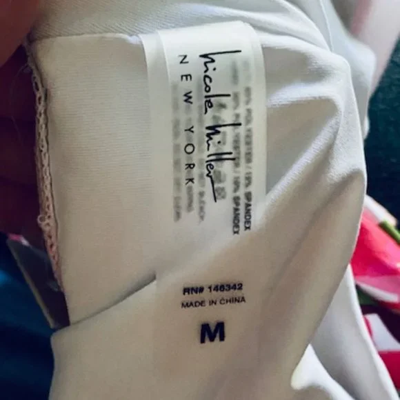 Nicole Miller High Waisted Floral Bikini Bottom - NWT - Picture 7 of 9